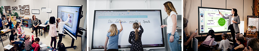 SMART Displays im Klassenzimmer