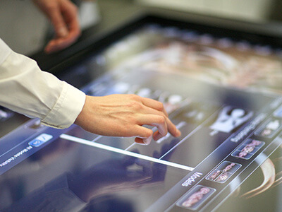 Displays Anwendung
