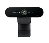 Logitech BRIO Webcam 4K, 16MP, 30fps, 90° FOV, 5x Zoom