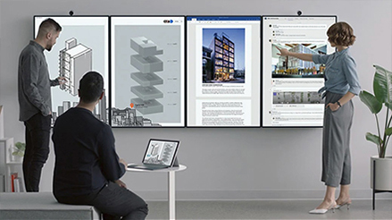 Microsoft Surface Hub2 - Speziell für Teams entwickelt